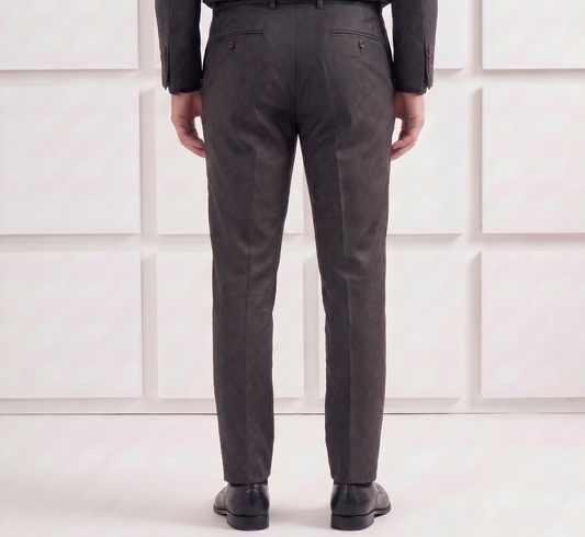 Jacquard Paisley Motif Trouser | The Gala Edition