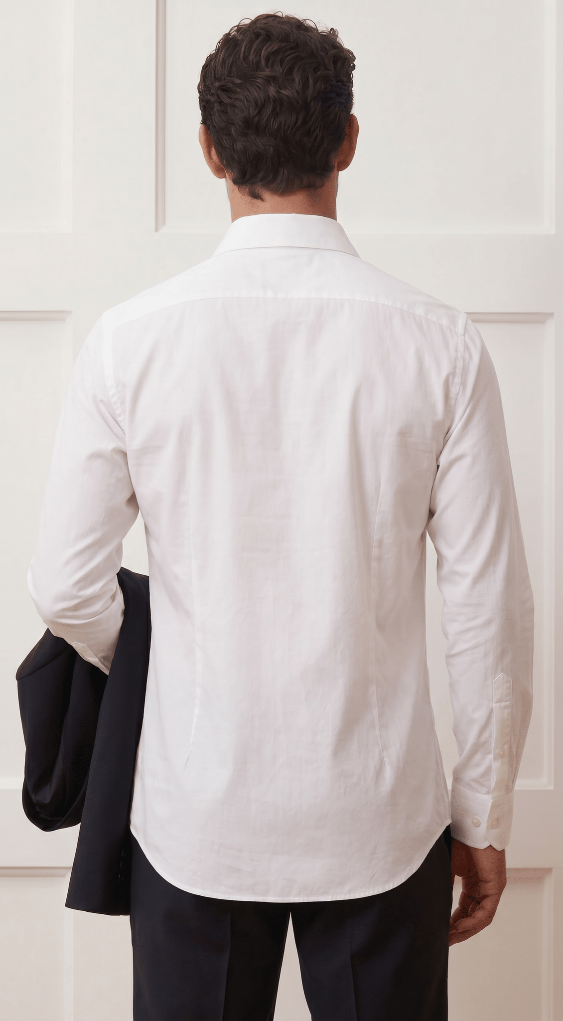 Embellished Statement White Cocktail Shirt | The Gala Edition