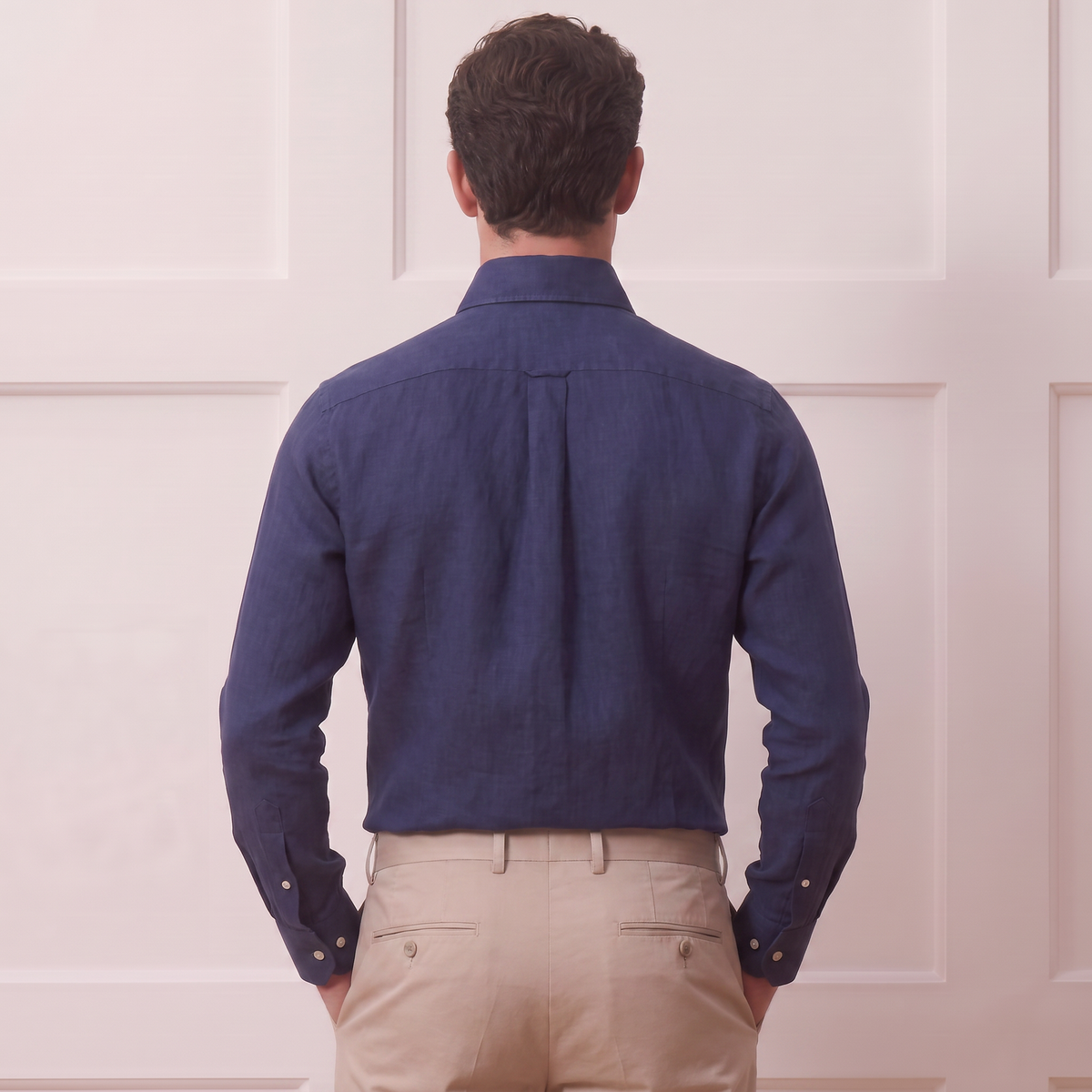 Pure Linen Cooper Shirt – Smart Fit| Quite Luxury Edition