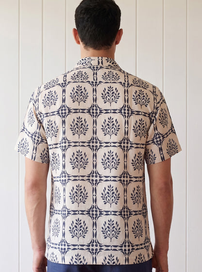 Pure Linen Relaxed Cuban Shirt | The Heritage Edition