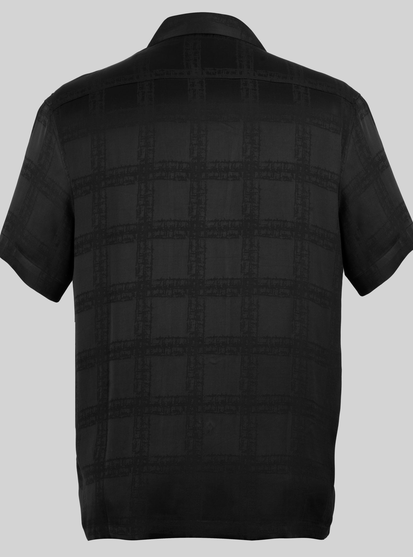 Fluid & Soft Relaxed Viscose Jacquard Shirt| The Privé Edition