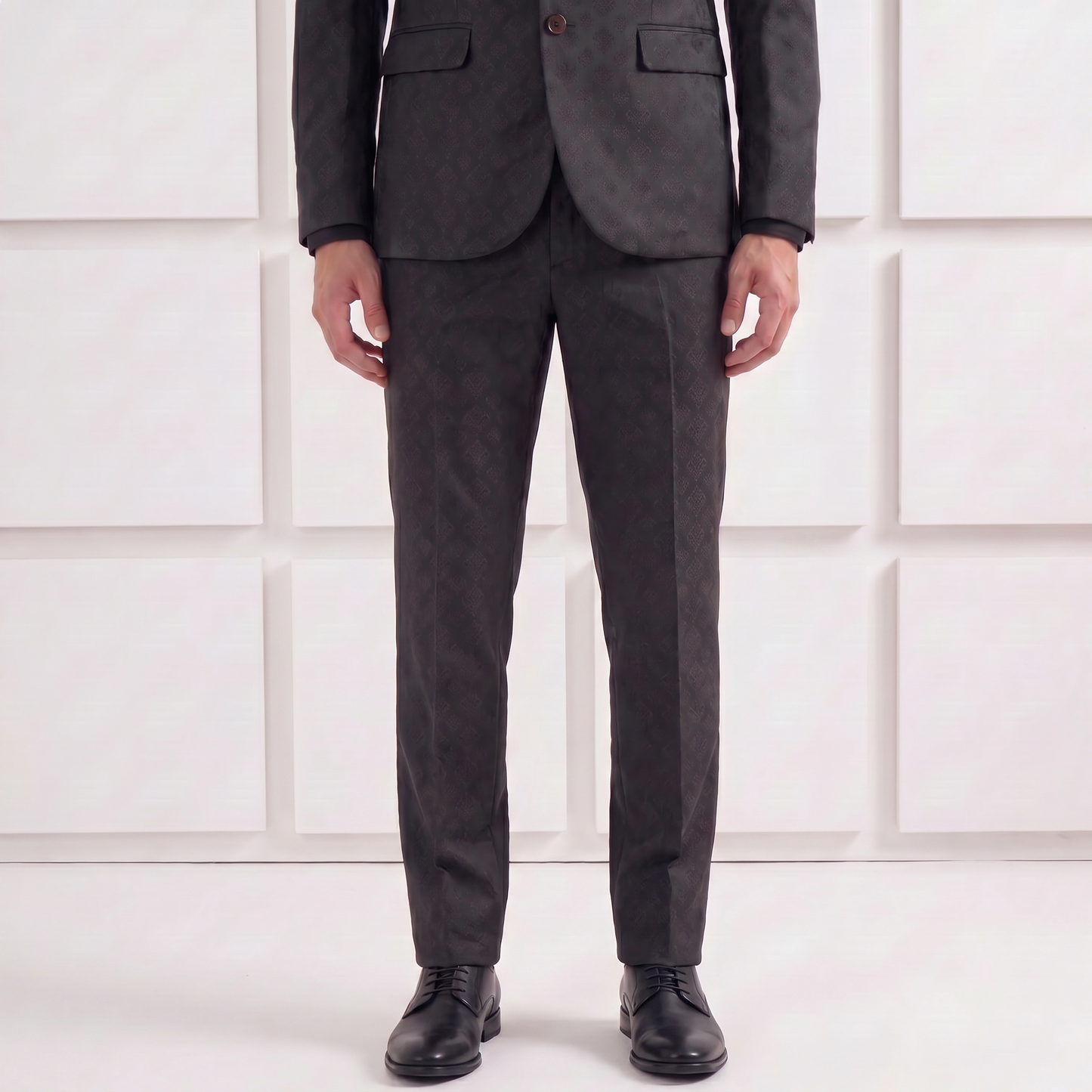 Jacquard Paisley Motif Blazer | The Gala Edition