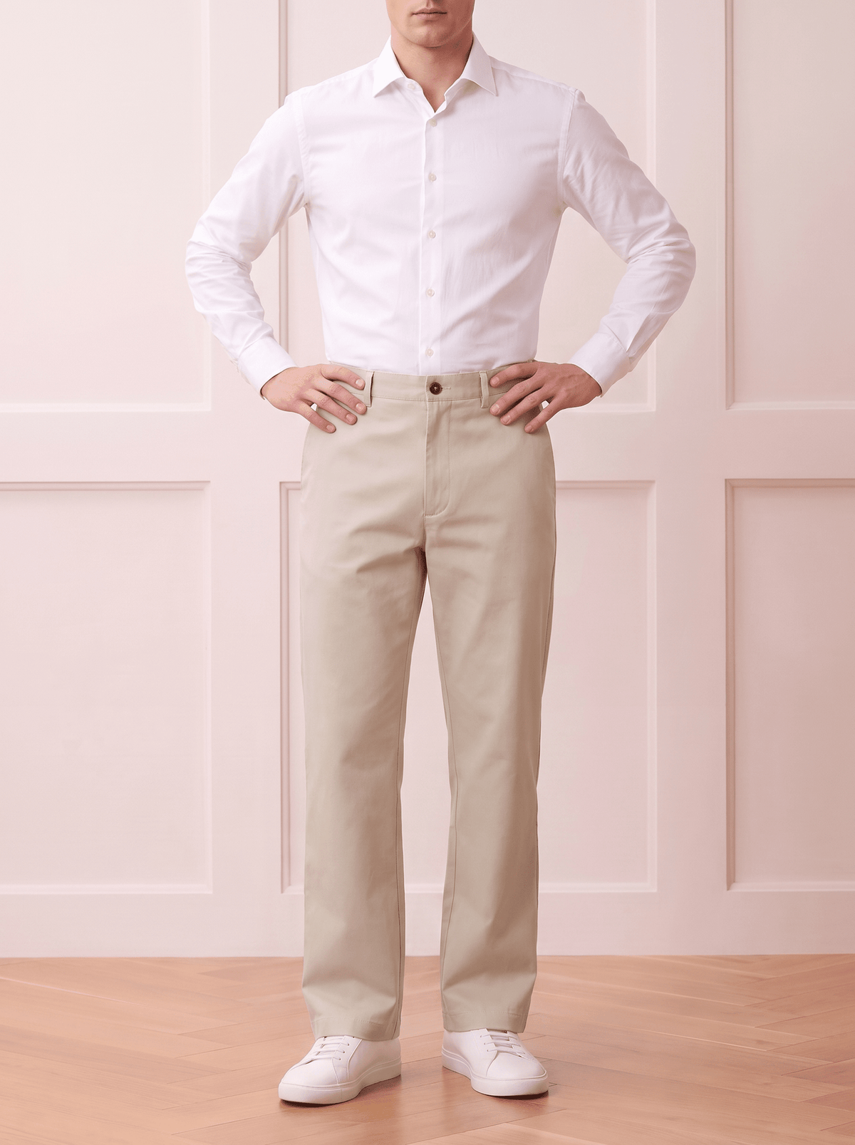 Clean-Cut Modern Cotton Trouser | The Matinee Edition