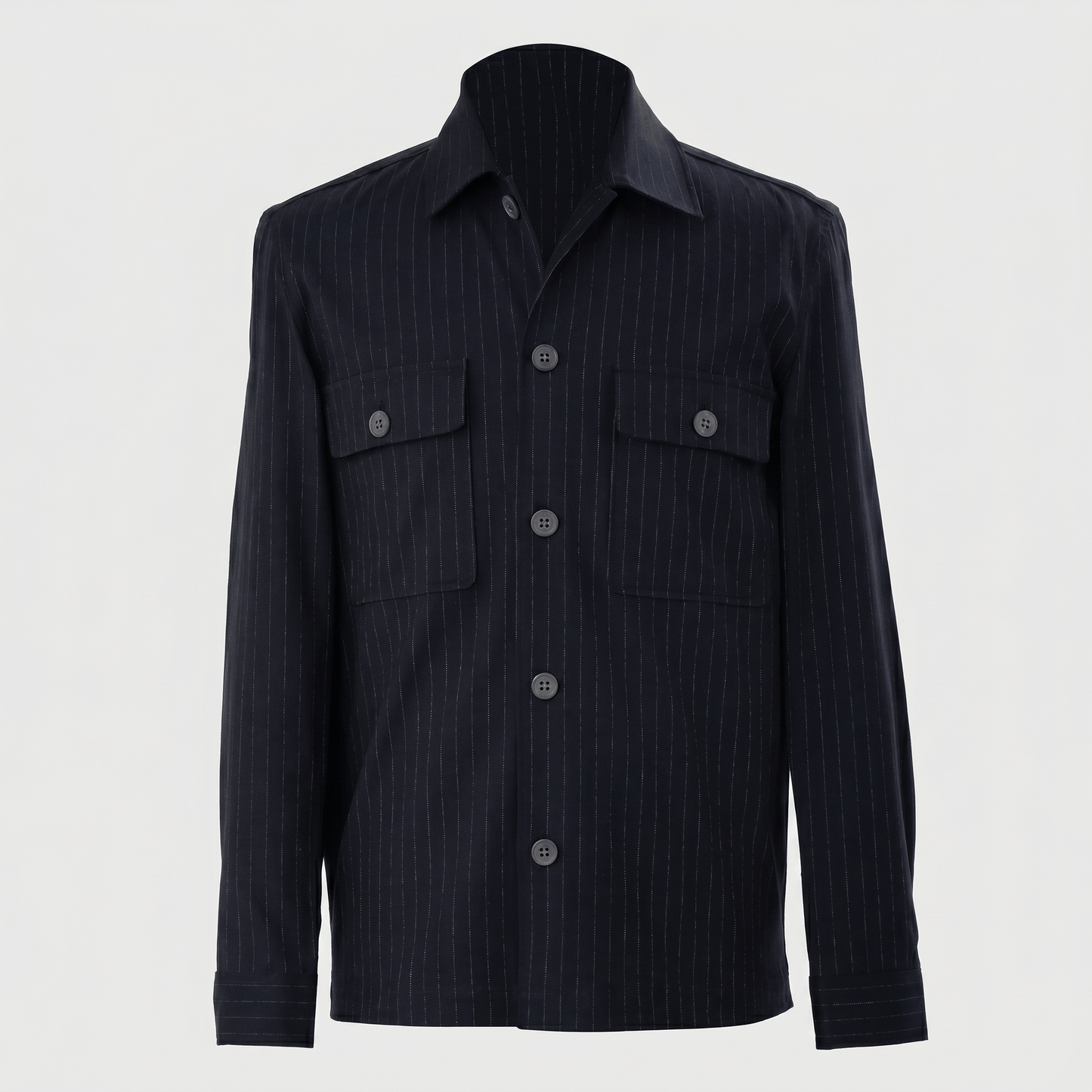 Co ord Set navy stripe jacket