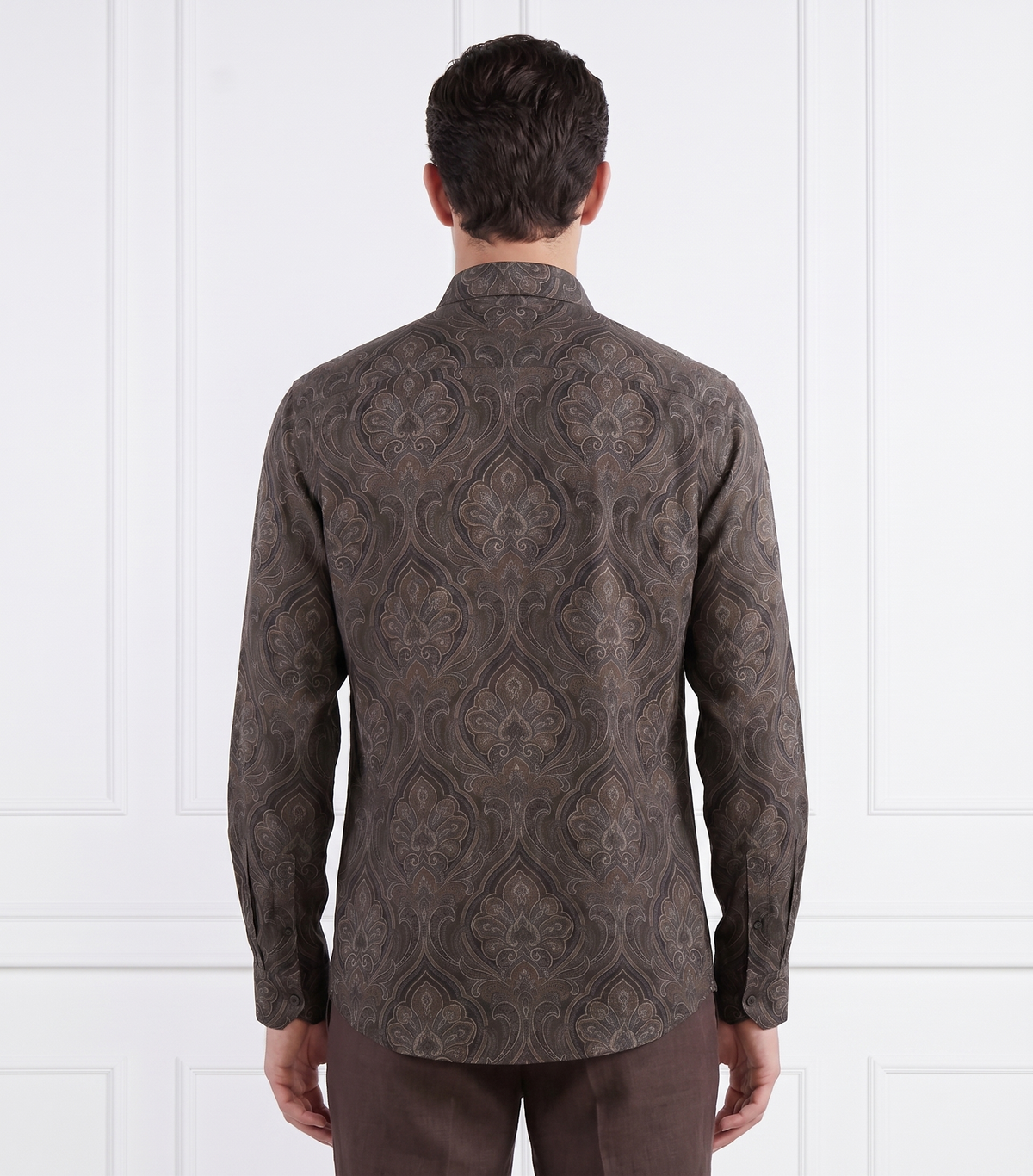 Paisley Motif: A Fluid, Cool-Touch Viscose Shirt| The Matinee Edition 