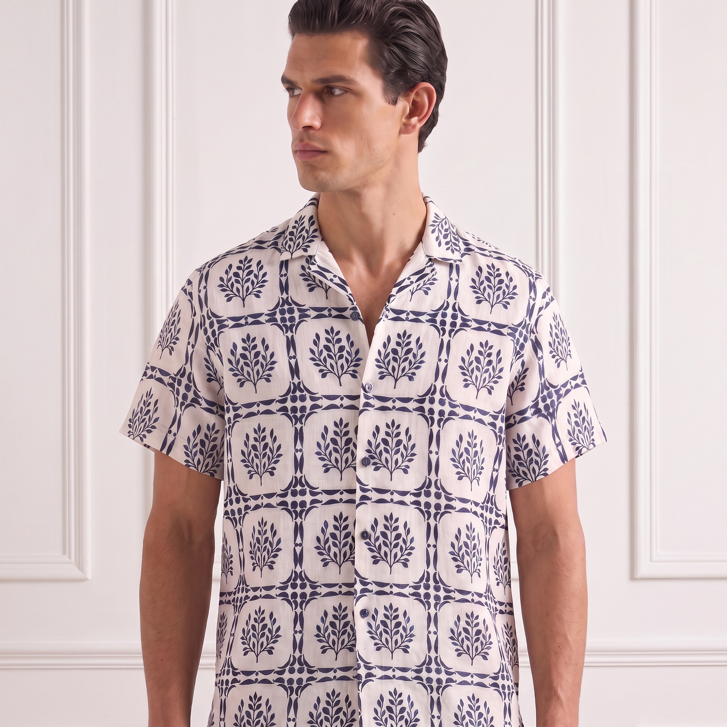 Pure Linen Relaxed Cuban Shirt | The Heritage Edition