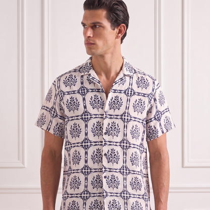 Pure Linen Relaxed Cuban Shirt | The Heritage Edition