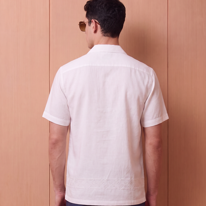 White_Tencel_Shirt_with_ Embroidery
