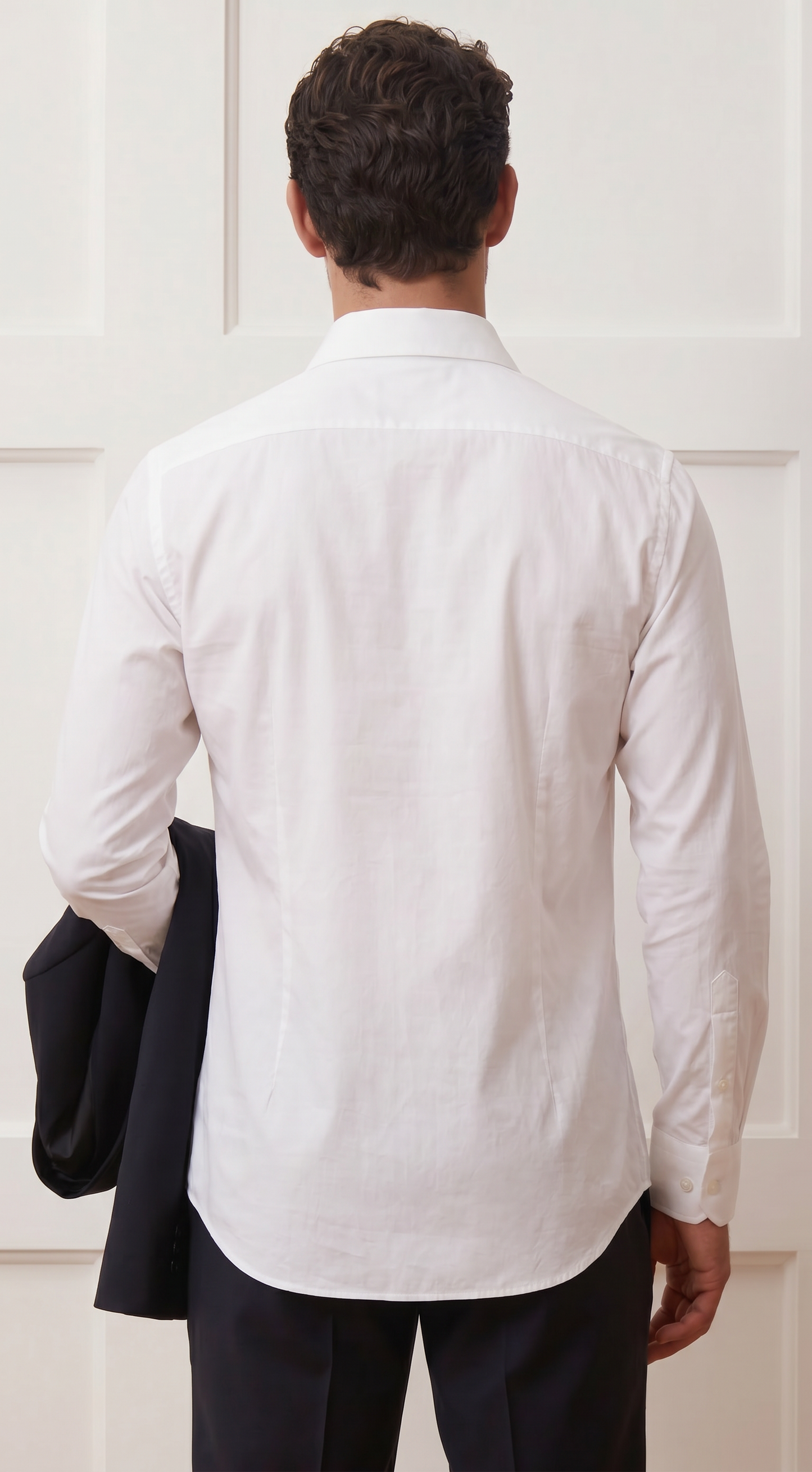 Embellished Statement White Cocktail Shirt | The Gala Edition