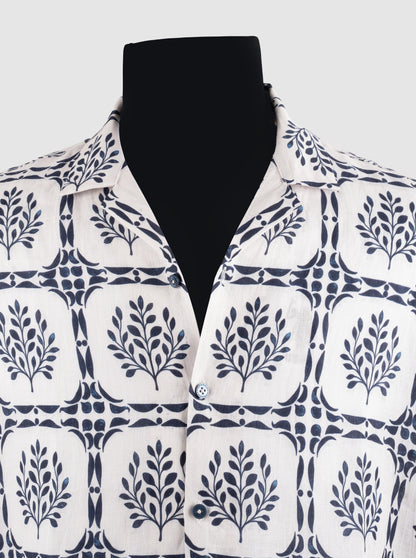 Pure Linen Relaxed Cuban Shirt | The Heritage Edition