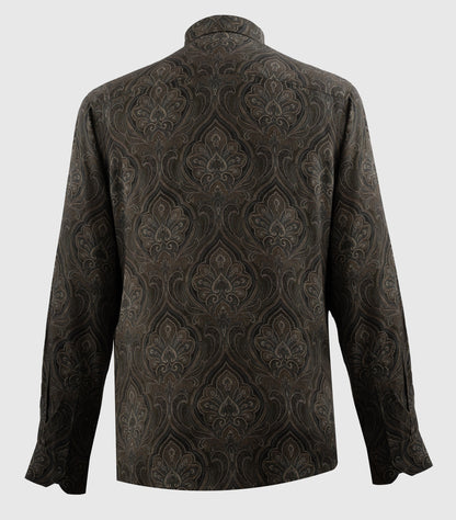 Paisley Motif: A Fluid, Cool-Touch Viscose Shirt| The Matinee Edition