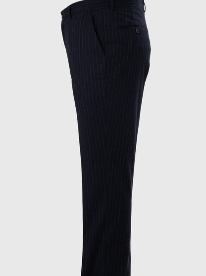 Lurex-Stripe Trouser | The Privé Edition